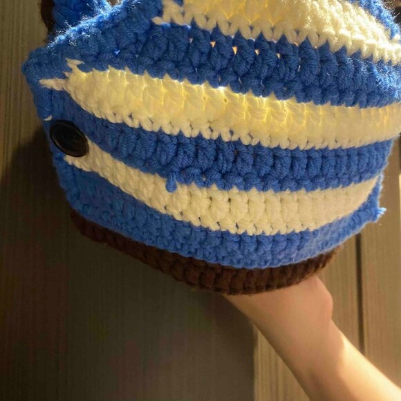 Crochet style balaclava with removable face mask - Picture 4 of 13